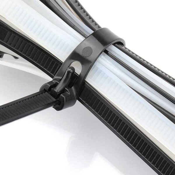 TaffGUARD Kabel Ties Zip Cable Organizer Reusable 8x400mm 100 PCS - NL816