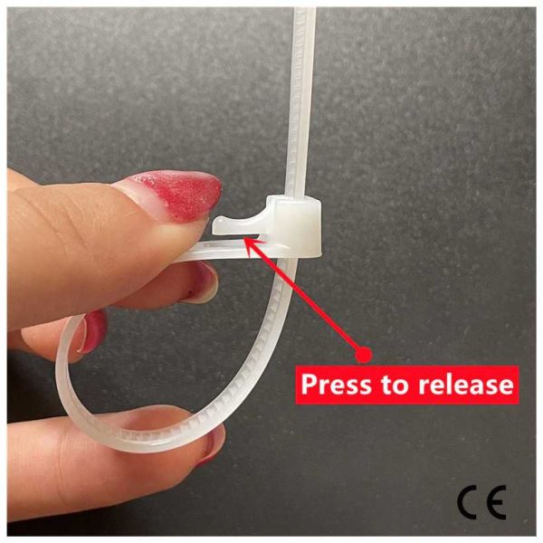 TaffGUARD Kabel Ties Zip Cable Organizer Reusable 8x200mm 100 PCS - NL816