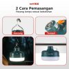 TaffLED Lampu LED Camping Gantung Waterproof Cool White 1200mAh 12W - V51