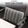 TaffSPORT Bantal Angin Inflatable PVC Neck Pillow High Rest