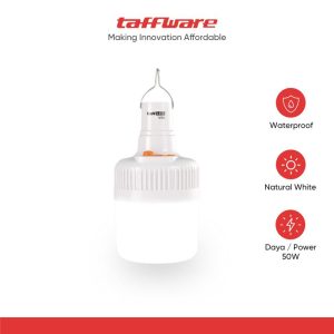 TaffLED Lampu LED Camping Gantung Waterproof Natural White 50W - V-50