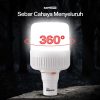 TaffLED Lampu LED Camping Gantung Waterproof Natural White 50W - V-50