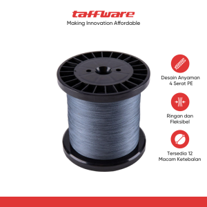 TaffSPORT Senar Tali Pancing 4 Braided Fishing Line Strong PE 300M - DM3