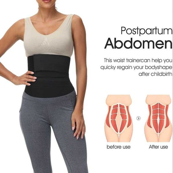 TaffSPORT Korset Peramping Perut Waist Belt Slimming Body Shaper - YS053