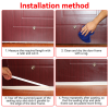 TaffHOME Lakban Rubber Flex Door Seal Strip Bottom Waterproof - TP39