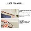 TaffHOME Lakban Rubber Flex Door Seal Strip Bottom Waterproof - TP39