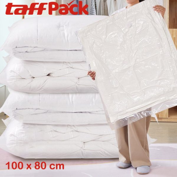 TaffPACK Kantong Plastik Pakaian Baju Selimut Laundry Vacuum Bag - YB11