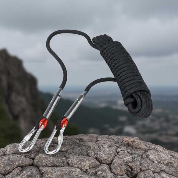 TaffSPORT Tali Paracord Panjat Tebing Climbing Rope 10mm Steel Buckle - P4