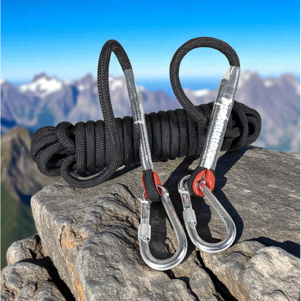 TaffSPORT Tali Paracord Panjat Tebing Climbing Rope 10mm Steel Buckle - P4