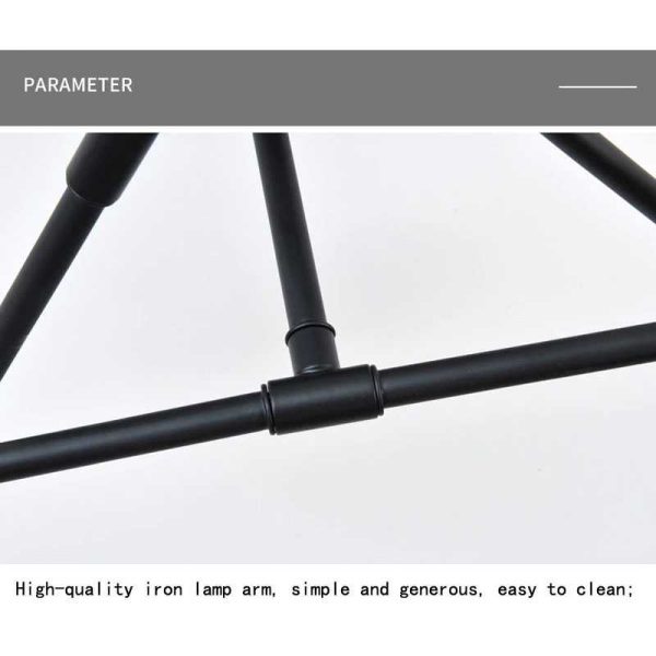 TaffLED Fitting Lampu Plafon LED Minimalis Cabang 6 E27 260V - X099