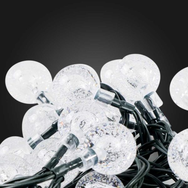 TaffLED Lampu Hias Dekorasi String Solar Panel 30 LED 8 Mode 6.5M - 896