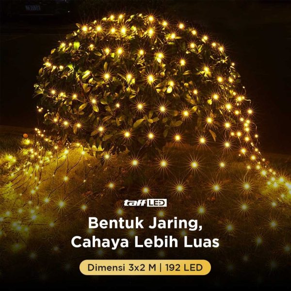 TaffLED Lampu Hias Lights Decoration USB Plug 3 x 2 Meter - EK-04