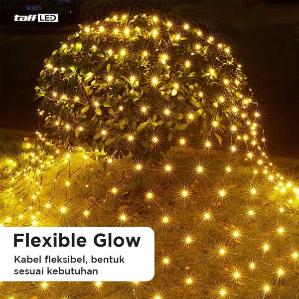 TaffLED Lampu Hias Lights Decoration USB Plug 3 x 2 Meter - EK-04