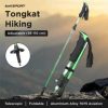 TaffSPORT Tongkat Hiking Lipat Trekking Pole Aluminium Alloy 110cm - 101