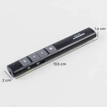 Taffware Laser Pointer Presentasi Pen Remote Wireless 100M 2.4 GHz - QS-216