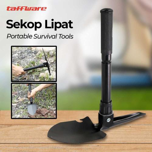 Taffware Pacul Sekop Lipat Survival Tools - 101