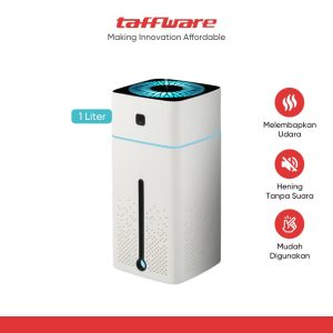 Taffware Air Humidifier RGB Night Light 1000ml - HUMI KS-600 - White