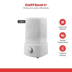 Taffware Aroma Therapy Air Humidifier 7 Color Light 1500ml - HUMI H6