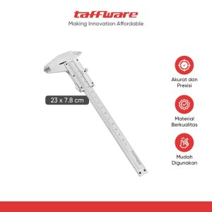 Taffware Jangka Sorong Stainless Micrometer 15CM - JIG-RE0150