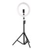 TaffSTUDIO Lampu Ring Light LED 3in1 Color Tripod Holder 25.5cm 12W - QX-260