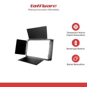TaffSTUDIO Lampu Kamera Foto Video Fill Light 40W 600 LED - U600+