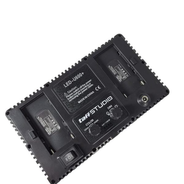 TaffSTUDIO Lampu Kamera Foto Video Fill Light 40W 600 LED - U600+