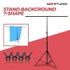 TaffSTUDIO Tripod T Backdrop Studio 150x200cm with 4 Clamp - DD-111