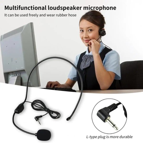 TaffSTUDIO Microphone Style Call Center Omnidirectional 52dB - MF03