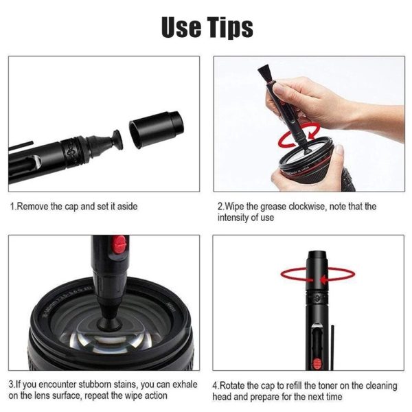 TaffSTUDIO Set Pembersih Kamera Camera Cleaning Kit 6in1 - 430978