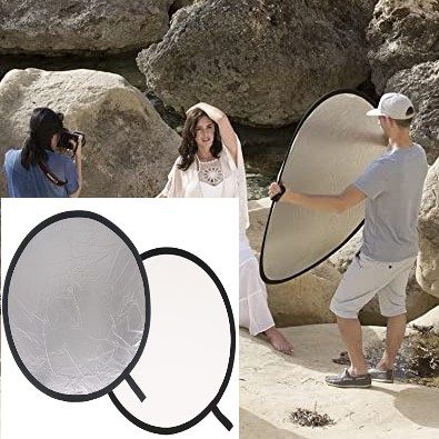 TaffSTUDIO Reflektor Cahaya Fotografi Studio 2in1 Foldable - MA11