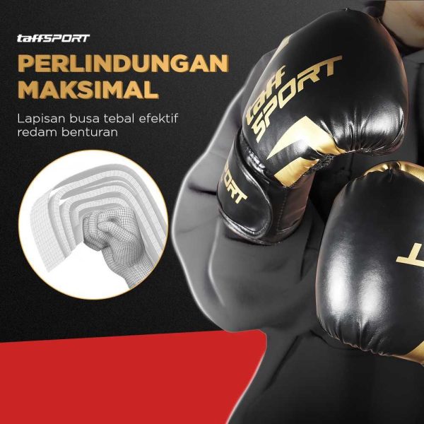 TaffSPORT Sarung Tinju MMA UFC Boxing Muay Thai Glove - AHM01