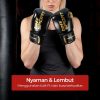 TaffSPORT Sarung Tangan Tinju MMA UFC Boxing Muay Thai Leather Glove - 12OZ