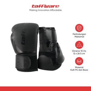TaffSPORT Sarung Tangan Tinju Muay Thai Boxing MMA Breathable - PRO-BG-BN03