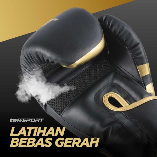 TaffSPORT Sarung Tangan Tinju Muay Thai Boxing MMA Breathable - PRO-BG-BN03