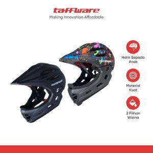 TaffSPORT Helm Modular Sepeda Anak Full Face Bike Size S - CHF78