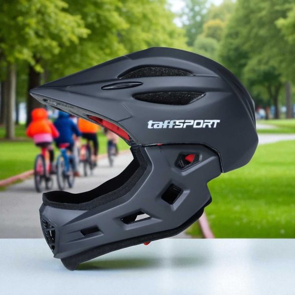 TaffSPORT Helm Modular Sepeda Anak Full Face Bike Size S - CHF78