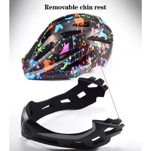 TaffSPORT Helm Modular Sepeda Anak Full Face Bike Size S - CHF78