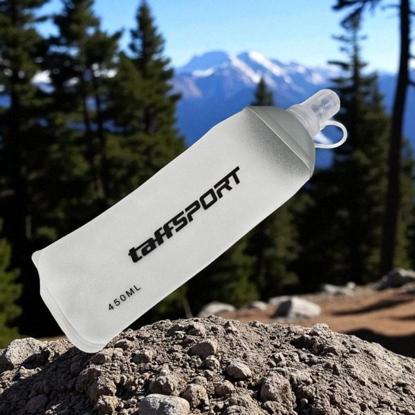 TaffSPORT Botol Minum Soft Flask Foldable Sport Water TPU 450ml - TFG-11