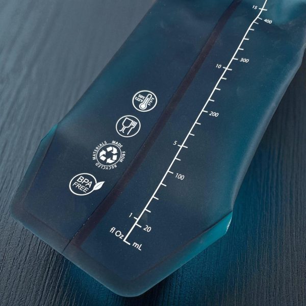 TaffSPORT Botol Minum Soft Flask Foldable Sport Water Bottle TPU 500ml - TF876