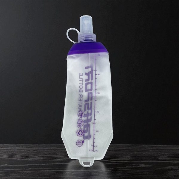 TaffSPORT Botol Minum Soft Flask Foldable Sport Water Bottle TPU 500ml - TF500