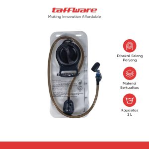 TaffSPORT Kantong Air Minum Water Bladder Hydration Pack Food Grade 2L - TF200