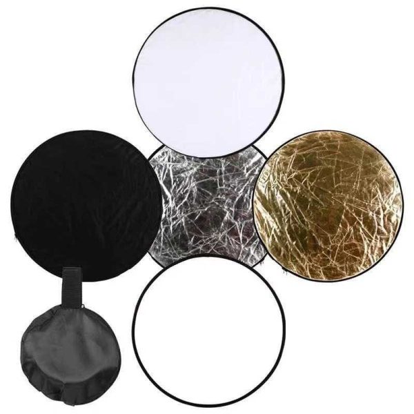 TaffSTUDIO Reflektor Cahaya Fotografi Studio 5in1 Diffuser 30cm - TS-51