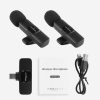 TaffSTUDIO Mikrofon Wireless Lavalier Microphone USBTypeC 2.4GHz 2 Mic - E60