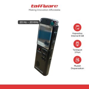 TaffSTUDIO Perekam Suara Digital Voice Recorder 8GB - T60