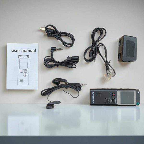TaffSTUDIO Perekam Suara Digital Voice Recorder 8GB - T60