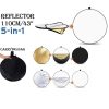 TaffSTUDIO Reflektor Cahaya Fotografi Studio 5in1 Diffuser 110cm - CL-RT110