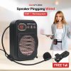 TaffSTUDIO Speaker Pinggang Bluetooth Voice Amplifier LED Wired - S25