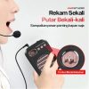 TaffSTUDIO Speaker Pinggang Bluetooth Voice Amplifier LED Wired - S25