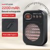 TaffSTUDIO Speaker Pinggang Bluetooth Voice Amplifier LED Wired - S25