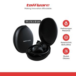 TaffSTUDIO Sarung Headphone EVA Universal Carrying Case - RV77